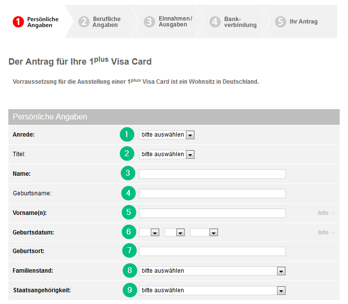 order santander credit card manual