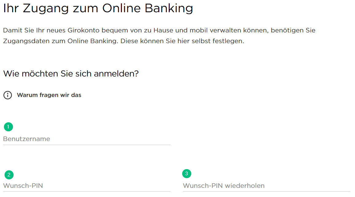 manual opening commerzbank account