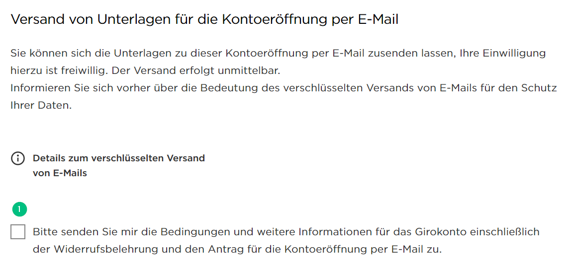 manual opening commerzbank account